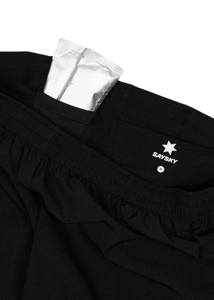 Saysky | Pace 2-in-1 Shorts 5'' | Männer | Schwarz