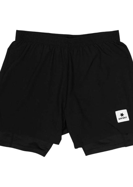 Saysky | Pace 2-in-1 Shorts 5'' | Männer | Schwarz
