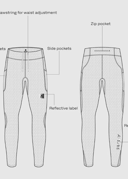 Saysky | Pace+ Lange Tight | Damen | Schwarz