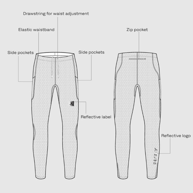 Saysky | Pace+ Long Tights | Herren | Schwarz