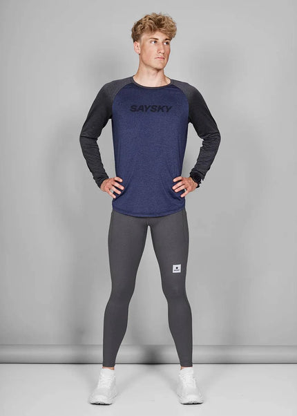 Saysky | Pace+ lange Strumpfhosen | Männer | Schwarz