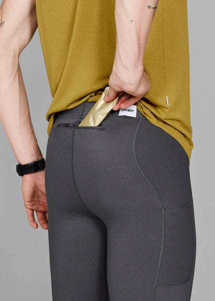 Saysky | Pace+ lange Strumpfhosen | Männer | Schwarz