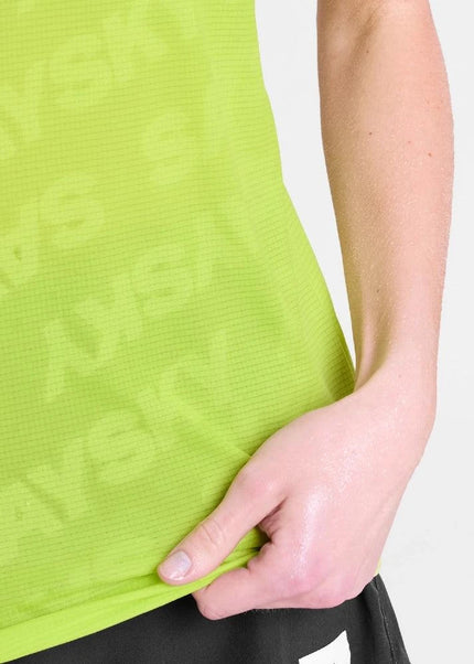 Saysky | Reactive Flow T-Shirt | Heren | Yellow Logo