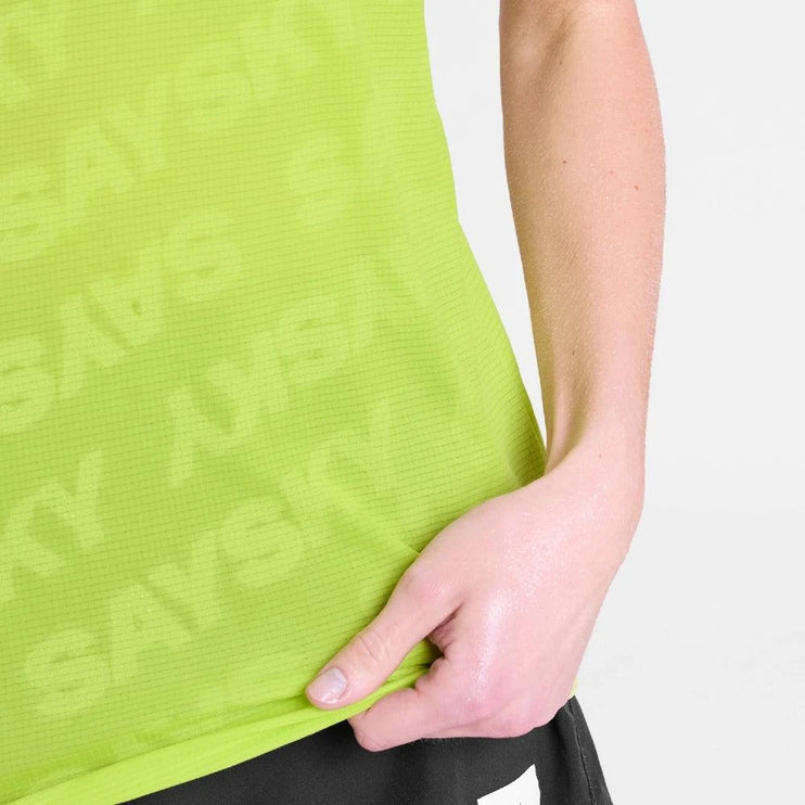 Saysky | Reactive Flow T-Shirt | Men | Yellow Logo