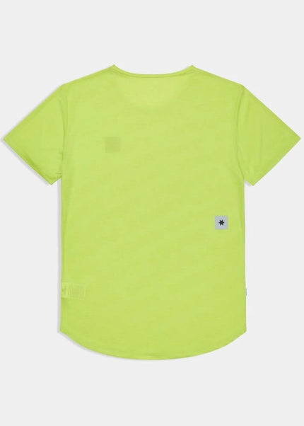 Saysky | Reactive Flow T-Shirt | Heren | Yellow Logo