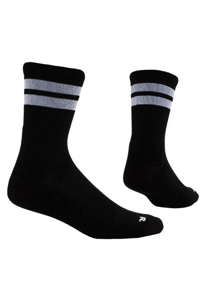 Saysky | Reflective Merino High Socks | Black