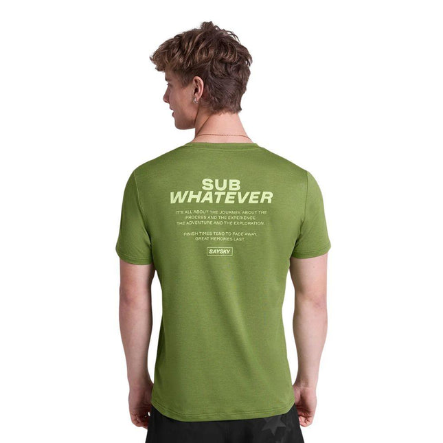 Saysky | Statement Pace T-Shirt | Männer | Grün