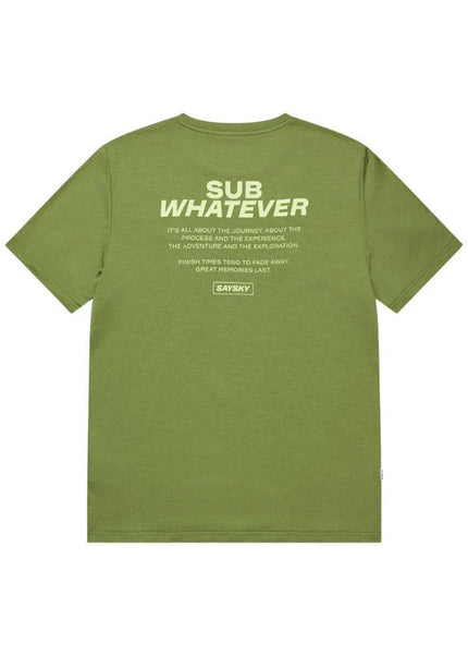 Saysky | Statement Pace T-Shirt | Heren | Green