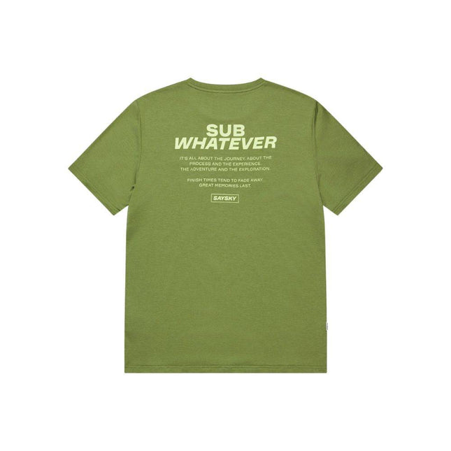 Saysky | Statement Pace T-Shirt | Männer | Grün