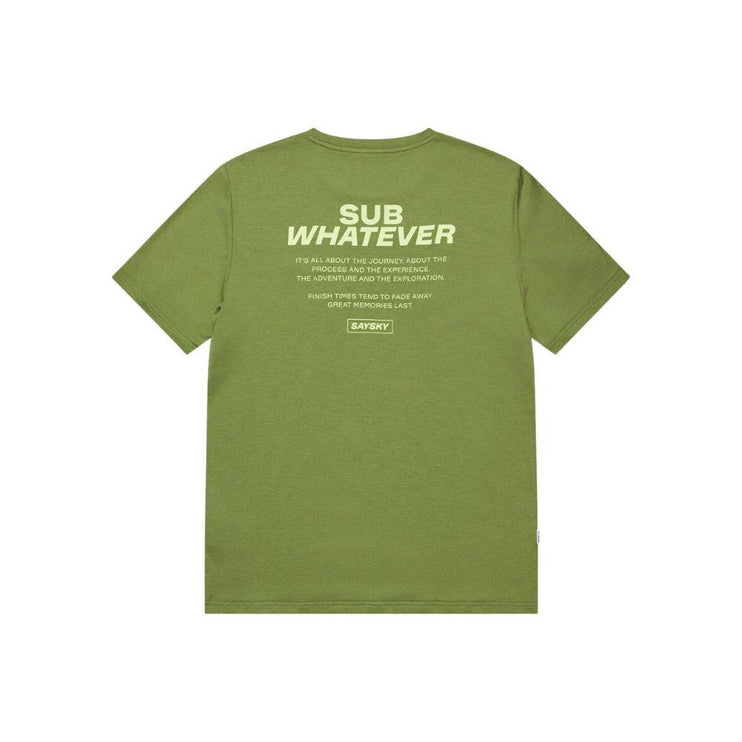 Saysky | Statement Pace T-Shirt | Heren | Green