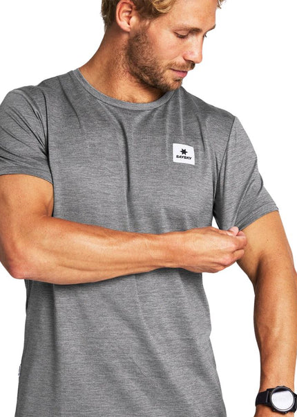 Saysky | Statement Pace T-Shirt | Heren | Grey