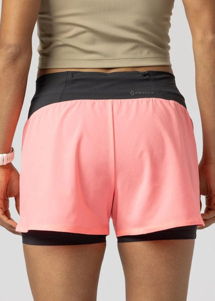 Scott | Endurance Tech | Hybrid Shorts | Dames | Digital Pink / Black
