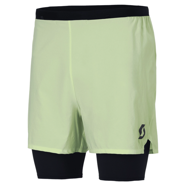 Scott | Endurance Tech | Hybrid Shorts | Heren | Acid Yellow / Black