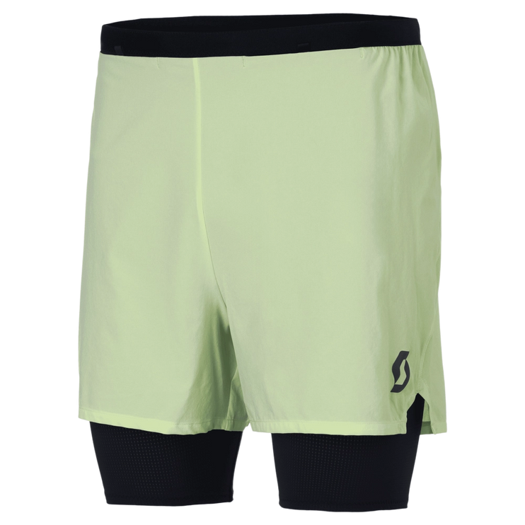 Scott | Endurance Tech | Hybrid Shorts | Heren | Acid Yellow / Black