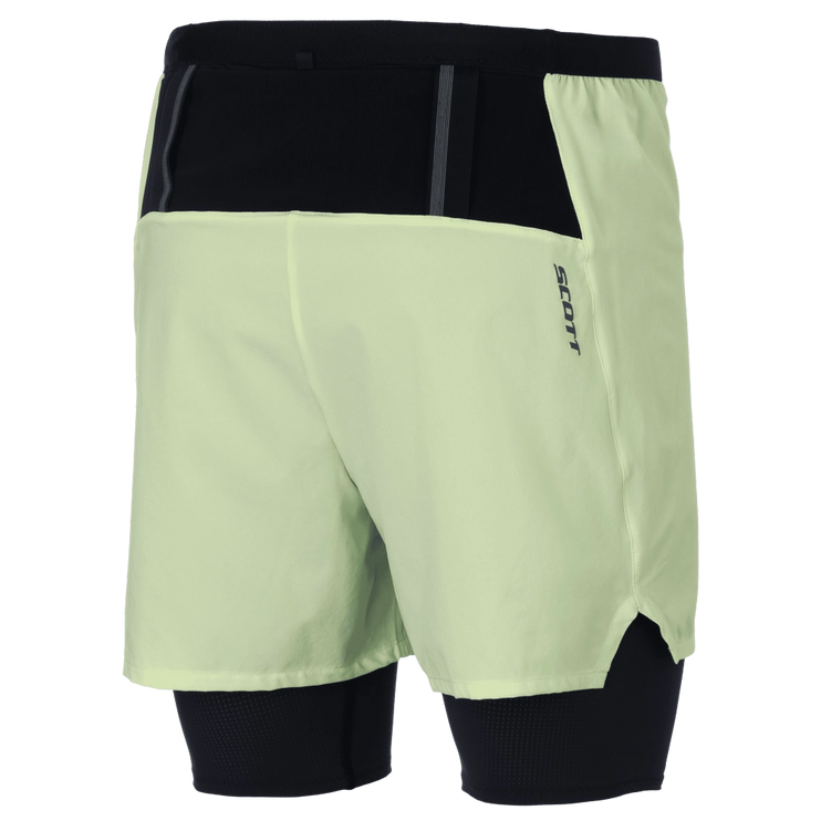 Scott | Endurance Tech | Hybrid Shorts | Heren | Acid Yellow / Black