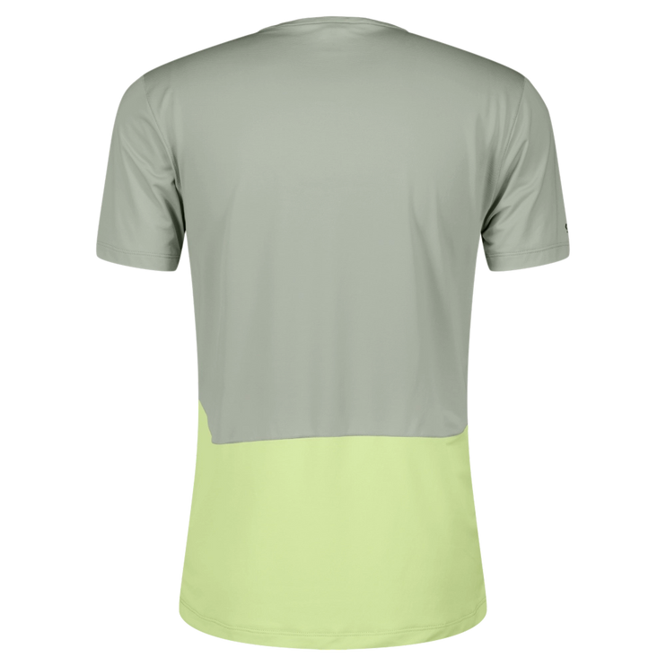 Scott | Endurance Tech | T-Shirt | Men | Spray Grey / Acid Yellow