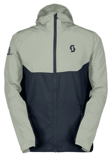 Scott | Explorair Light Windbreaker Jacket | Heren | Spray Grey / Dark Blue