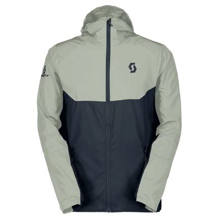 Scott | Explorair Light Windbreaker Jacket | Heren | Spray Grey / Dark Blue