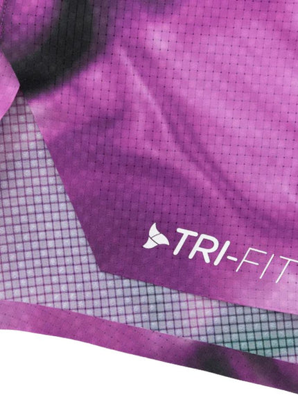 TRI-FIT | APEX26 Run Shorts | Women's | Black / Purple
