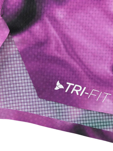 TRI-FIT | APEX26 Run Shorts | Women's | Black / Purple