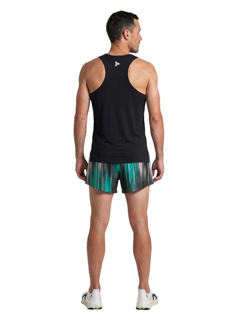 TRI-FIT | APEX26 Run Shorts | Men's | Black / Green