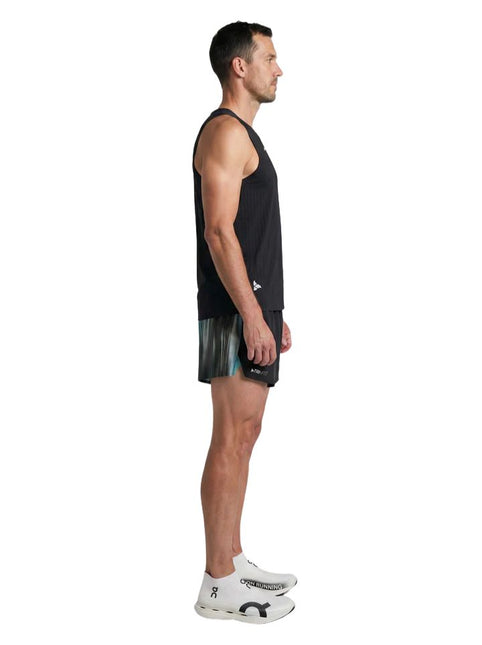 TRI-FIT | APEX26 Run Shorts | Men's | Black / Green