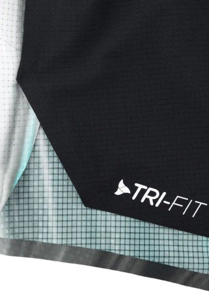 TRI-FIT | APEX26 Run Shorts | Men's | Black / Green