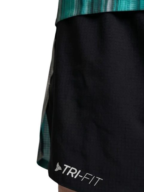 TRI-FIT | APEX26 Run Shorts | Men's | Black / Green