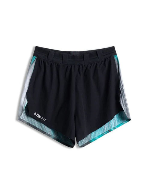 TRI-FIT | APEX26 Run Shorts | Men's | Black / Green