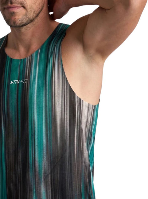 TRI-FIT | APEX26 Run Vest | Men's | Black / Green