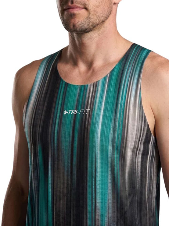 TRI-FIT | APEX26 Run Vest | Men's | Black / Green