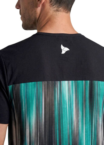 TRI-FIT | APEX26 Run T-Shirt | Men's | Black / Green
