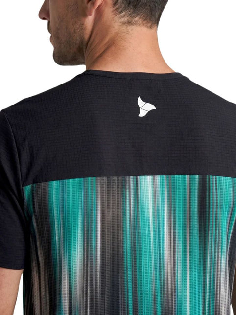 TRI-FIT | APEX26 Run T-Shirt | Men's | Black / Green
