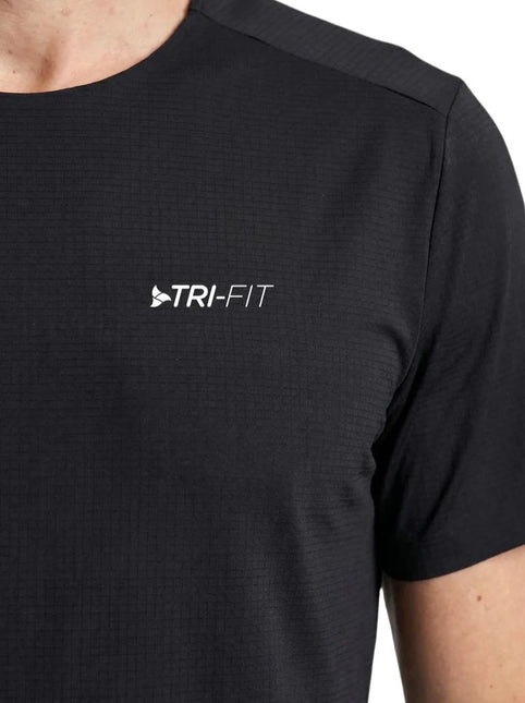 TRI-FIT | APEX26 Run T-Shirt | Men's | Black / Green