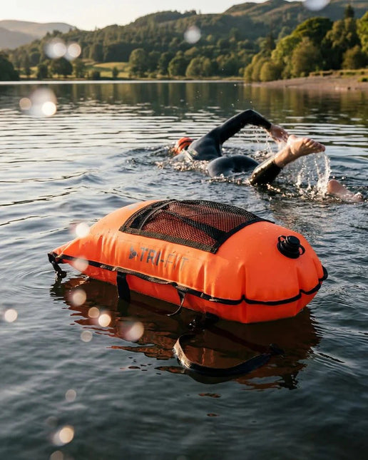 TRI-FIT | DryBag Backpack | Zwemboei | Orange