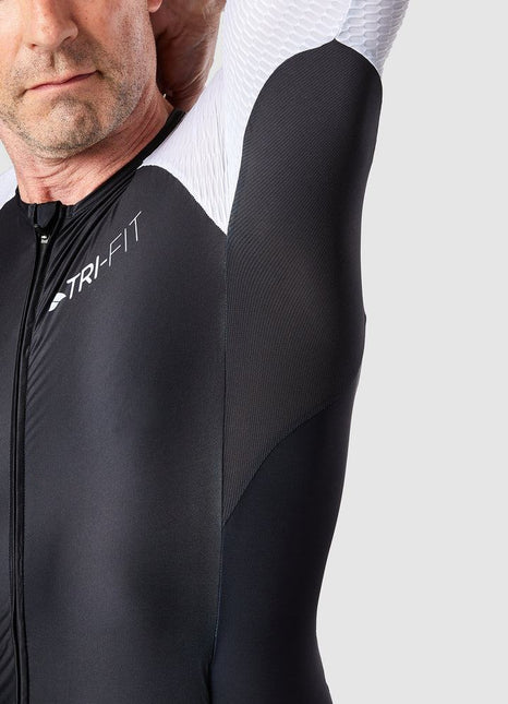 TRI-FIT | EVO 2.3 | Trisuit | Herren | Schwarz / Weiß