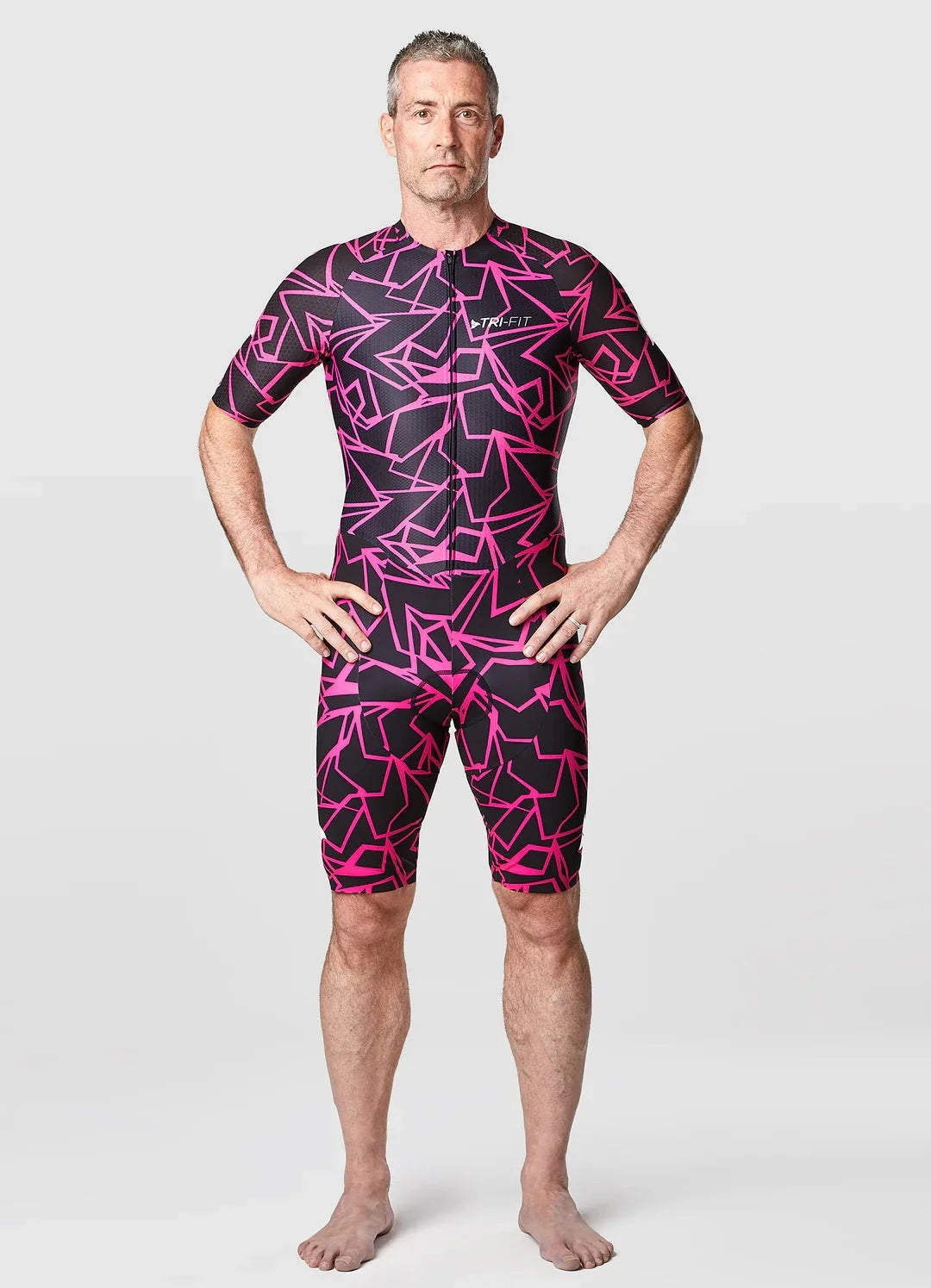 TRI FIT GEO LIGHTNING Trisuit Heren