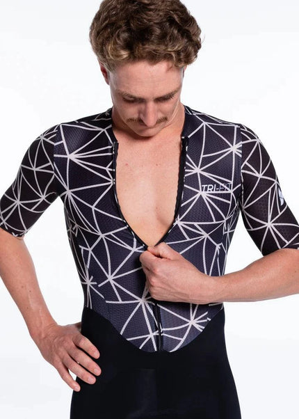 TRI-FIT | GEO | Trisuit | Heren | Black