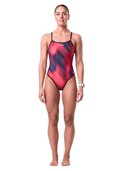 TRI-FIT | Propel Reversible Swimsuit | Dames | Black / Red