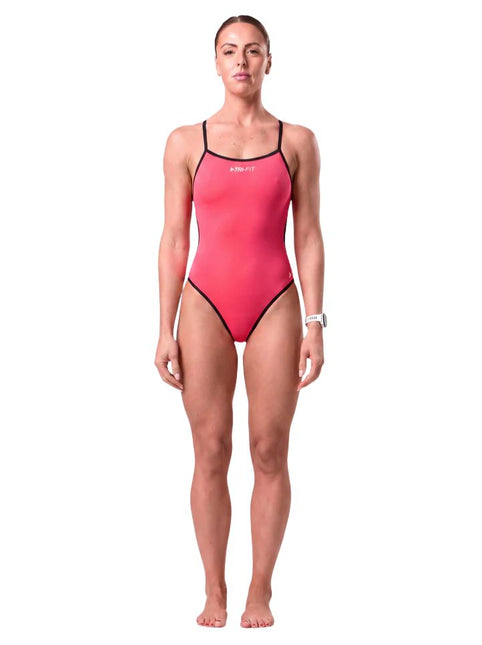TRI-FIT | Propel Reversible Swimsuit | Women's | Black / Red