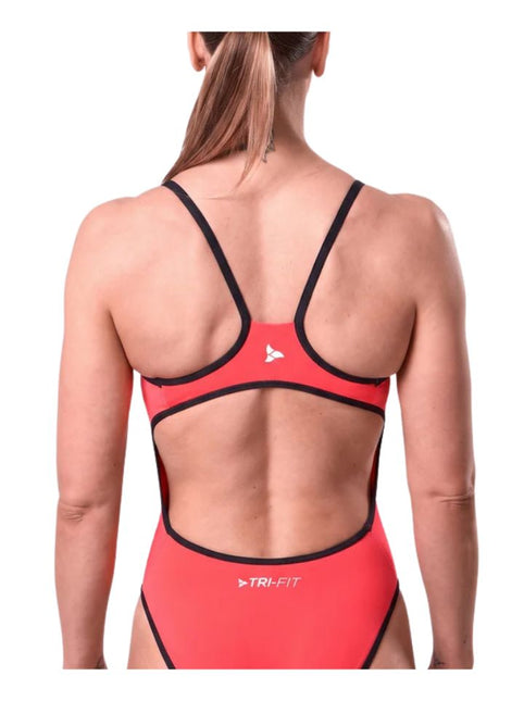 TRI-FIT | Propel Reversible Swimsuit | Women's | Black / Red