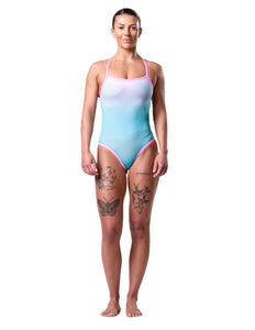 TRI-FIT | Propel Reversible Swimsuit | Dames | Blue / Pink