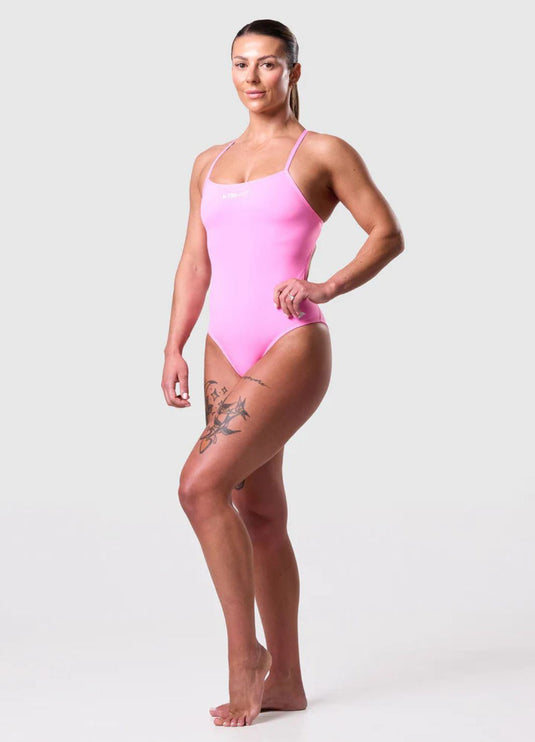 TRI-FIT | Propel Reversible Swimsuit | Dames | Blue / Pink