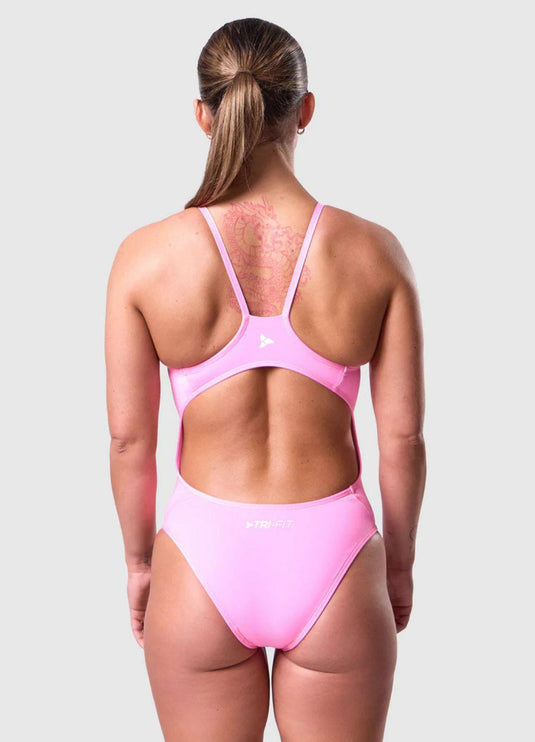 TRI-FIT | Propel Reversible Swimsuit | Dames | Blue / Pink