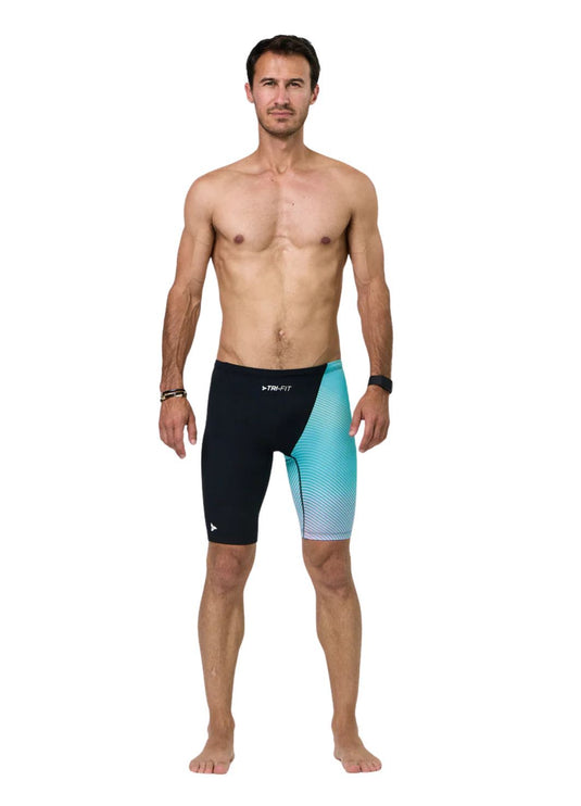 TRI-FIT | Propel Swim Jammer | Men's | Black / Blue