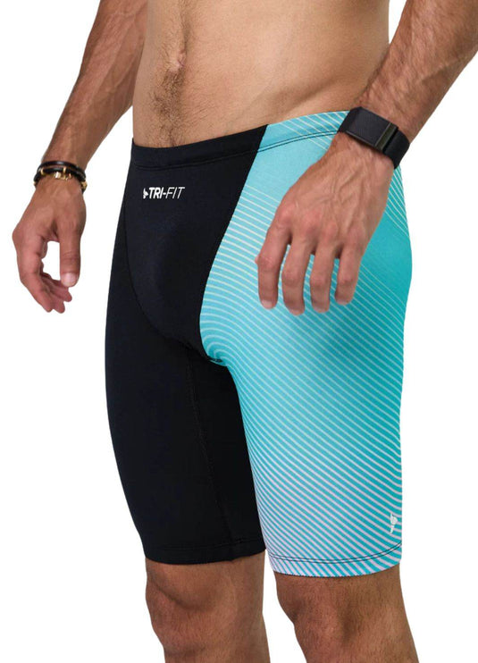 TRI-FIT | Propel Swim Jammer | Men's | Black / Blue