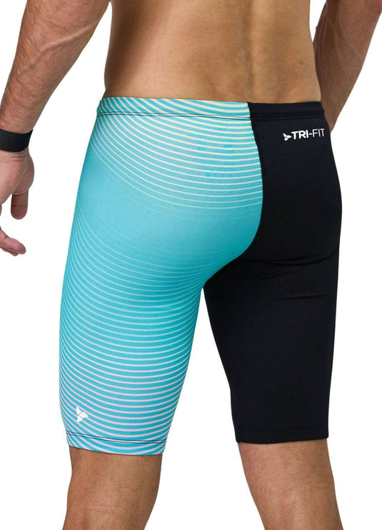 TRI-FIT | Propel Swim Jammer | Men's | Black / Blue