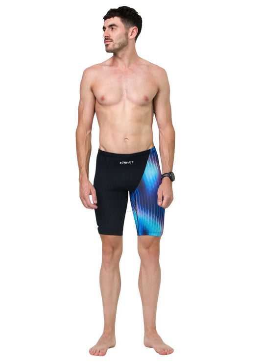 TRI-FIT | Propel Swim Jammer | Men's | Black / Multi