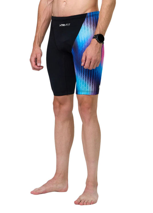 TRI-FIT | Propel Swim Jammer | Men's | Black / Multi