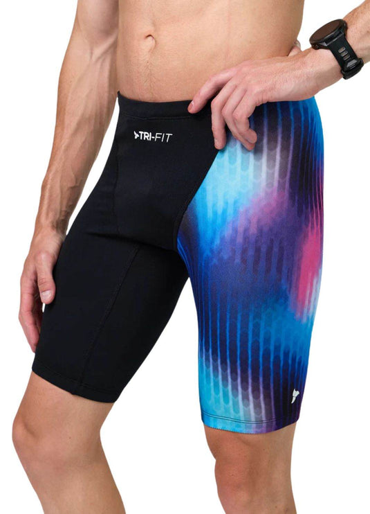 TRI-FIT | Propel Swim Jammer | Men's | Black / Multi